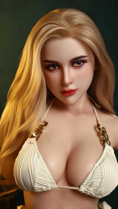 100cm (3.02ft) D-Cup Real Skin Texture Silicone Doll Torso - Saffron